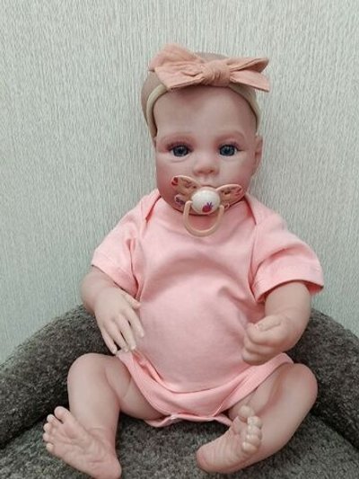 УЦЕНКАКукла Реборн виниловая 48см в пакете (FA-822)