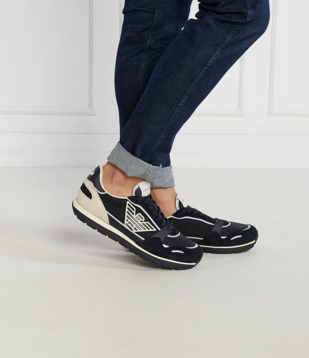 Кроссовки Emporio Armani - черный(X4X537 XN730)