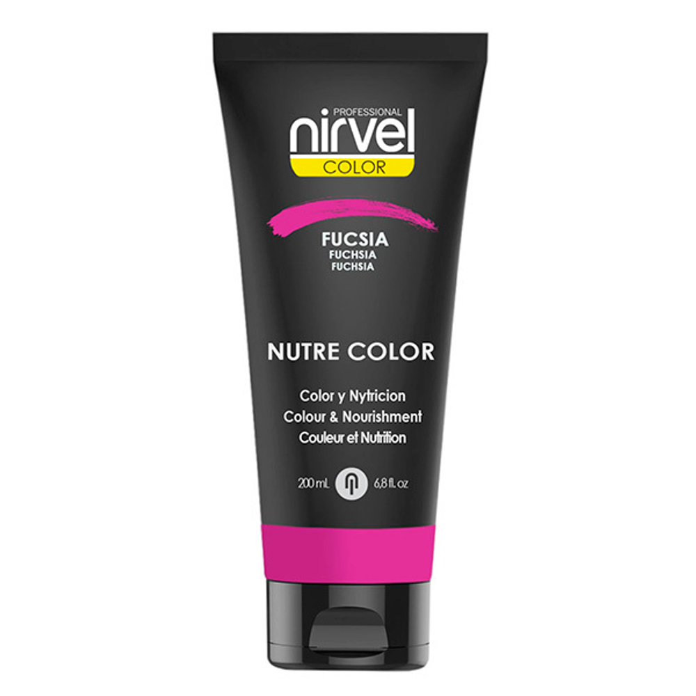 Гель-маска питательная Фуксии Nirvel Nutre Color Fuchsia 200мл