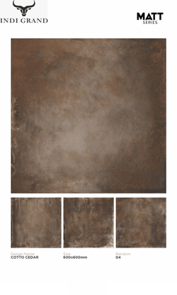 Керамогранит matt 60х60 cotto cedar