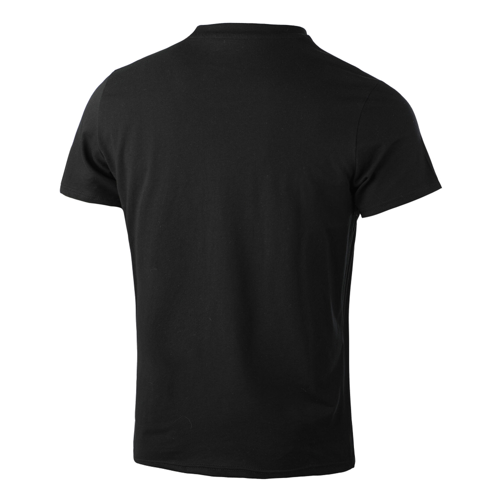 Мужское теннисное поло Tennis-Point Kick Your Ace T-Shirt Men - Black, White
