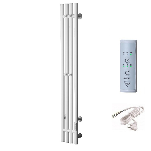 Полотенцесушитель MIXLINE MOON WHITE 120/15 (таймер,206 Вт) электрический БЕЛЫЙ