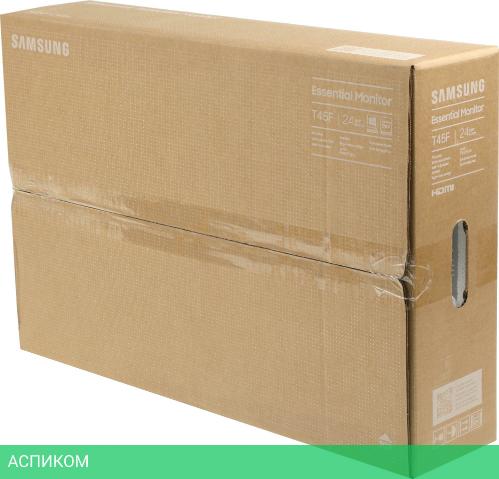 Монитор Samsung F24T450GY черный (LF24T450GYUXEN)