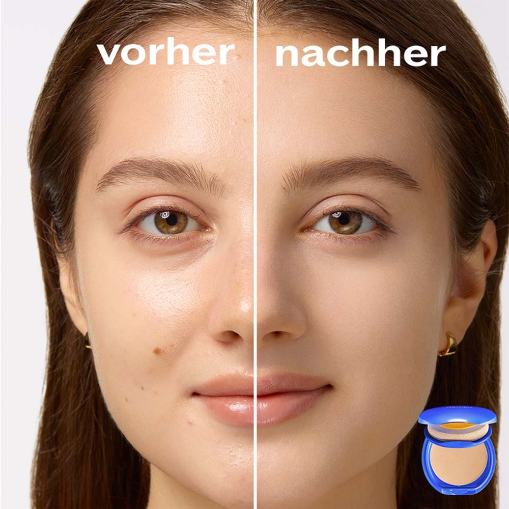 Shiseido Expert Sun Protector UV Protective Compact Foundation SPF30 - Водостойкий крем для тела в компактной упаковке оттенок Dark Brown, 12 g