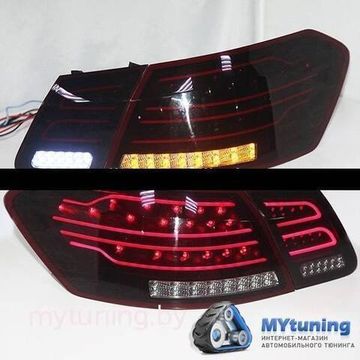 Задние фонари red smoke led для Mercedes E W212