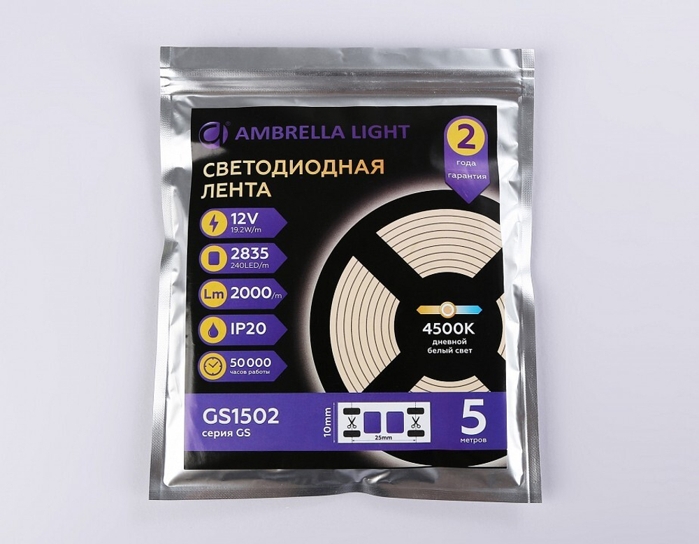 Лента светодиодная Ambrella Light GS GS1502