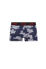 Трусики-боксеры 3шт. TRPLT DESIGN Hugo Bodywear - темно-синий(50510192)