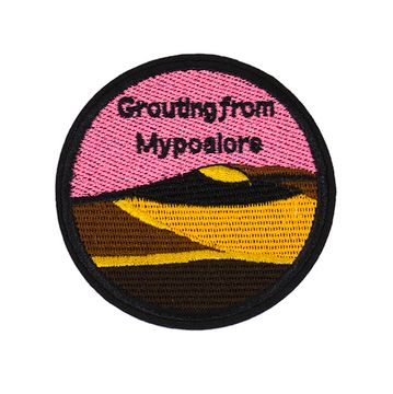 Нашивка термоаппликация на одежду и на рюкзак. Grouting from, Путешествия, Горы