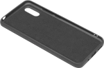 Силиконовый чехол с микрофиброй для Xiaomi Redmi 9A black DF