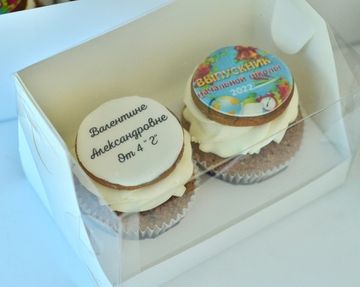 Капкейки на выпускной в начальную школу