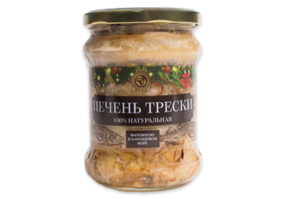 Печень трески натуральная, 500г