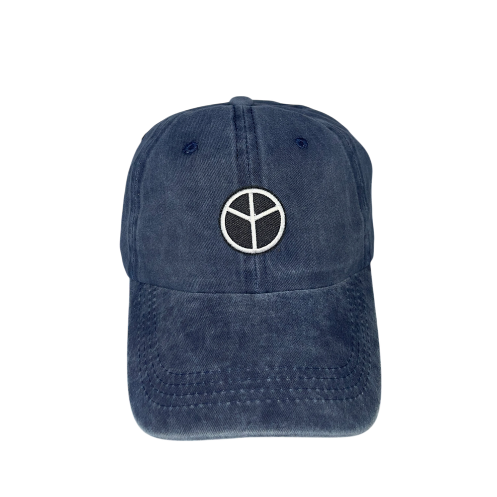 YOONEDE кепка "PEACE SIGN" (OS, Синий)