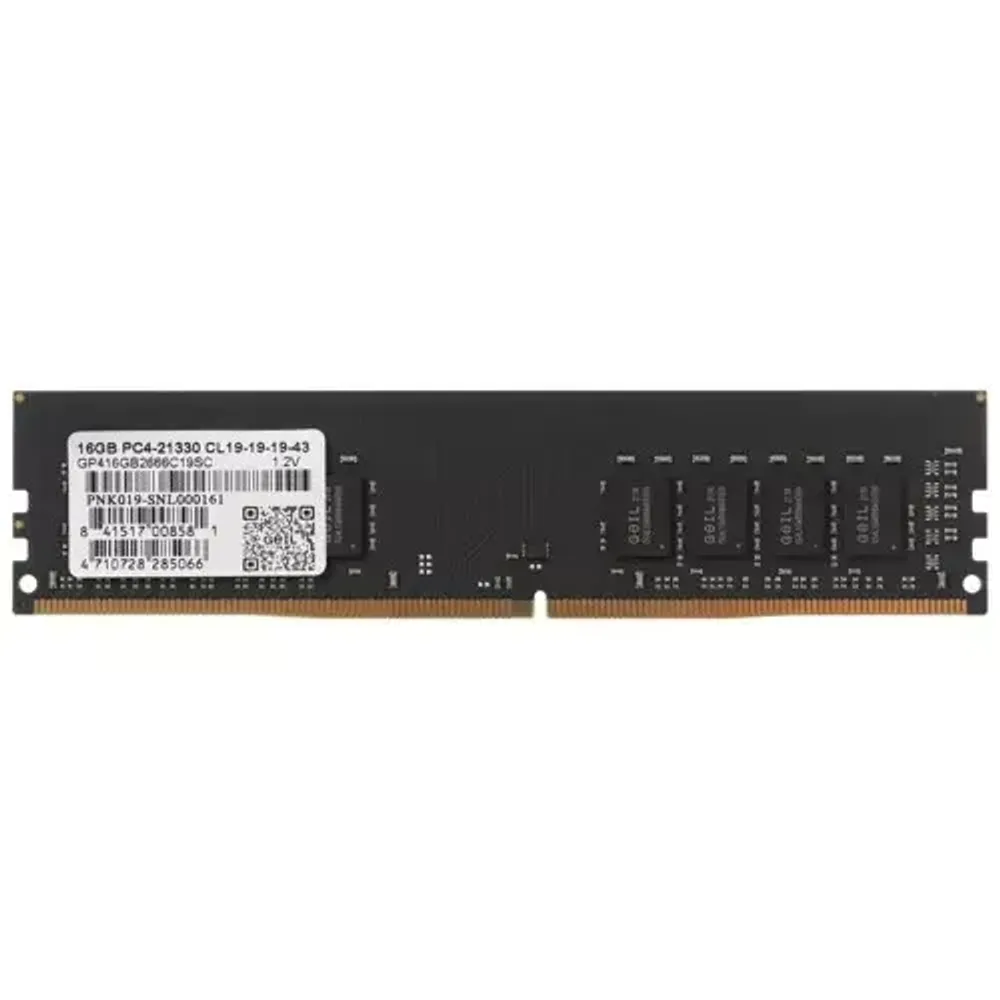 Оперативная память 16GB GEIL 2666MHz DDR4 PC4-21330 GP416GB2666C19SC PRISTINE SERIES