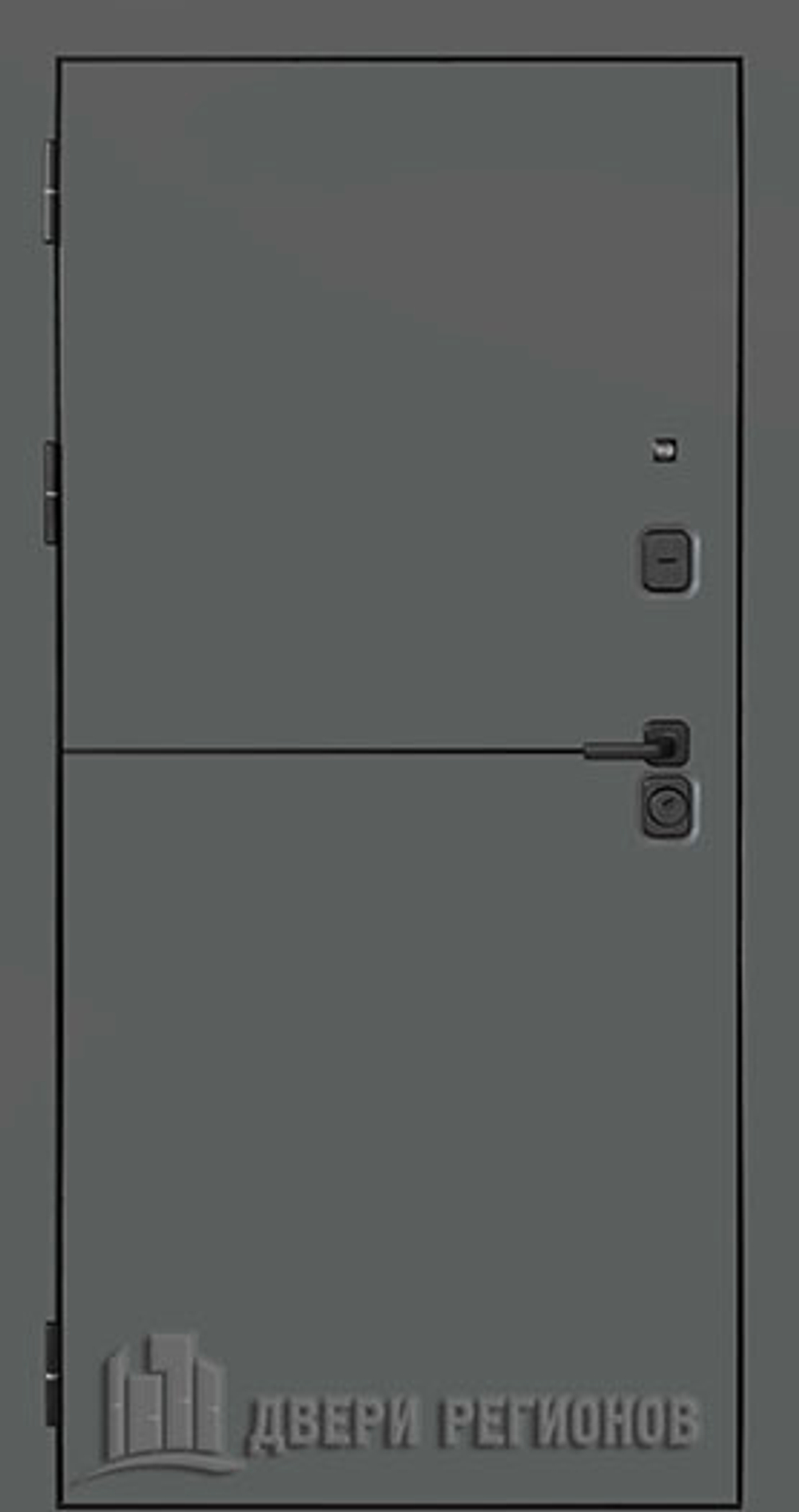 Дверь входная SL-1, цвет Графит