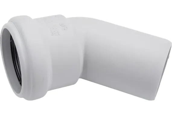 Отвод Ostendorf SKВ 50мм 45 градусов бесшумный 40858