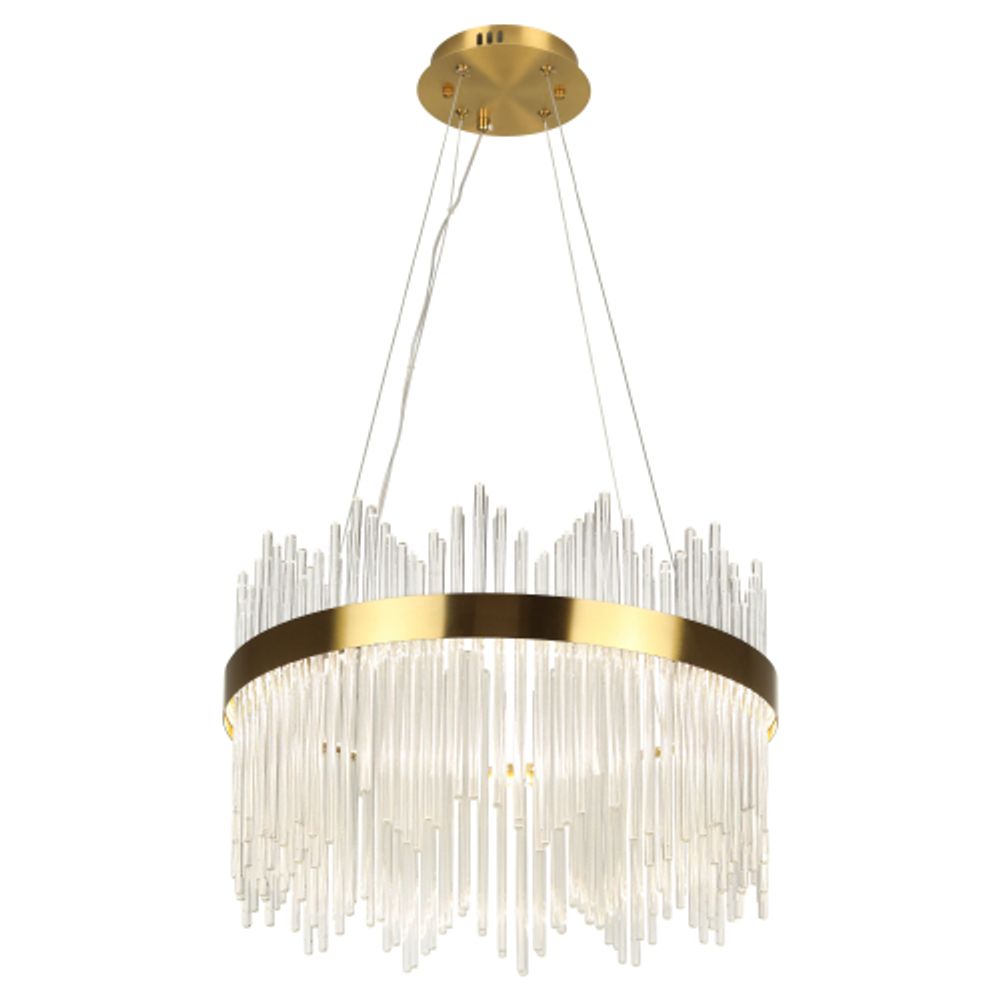 Люстра Rivoli Gwen 6192-201 подвесная светодиодная LED 3000-6300К 112 Вт с пультом | Rivoli