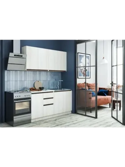 Кухонный гарнитур 160 модульный Анкор светлый