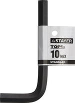 STAYER 10 мм, шестигранный ключ (27405-10)
