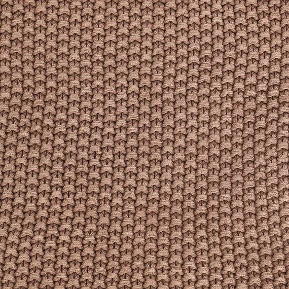 Плед из стираного хлопка цвета мокко из коллекции essential, 130x180 см