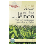 Uncle Lee's Tea, Imperial Organic, зеленый чай со специями и лимоном, 18 чайных пакетиков, 32,4 г (1,14 унции)