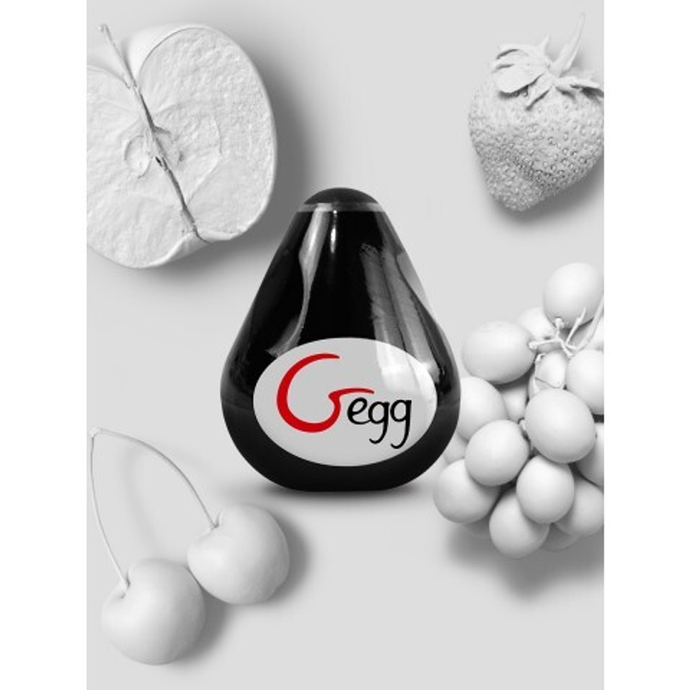 Gvibe Gegg Black - мастурбатор яйцо, 6.5х5 см (черный)
