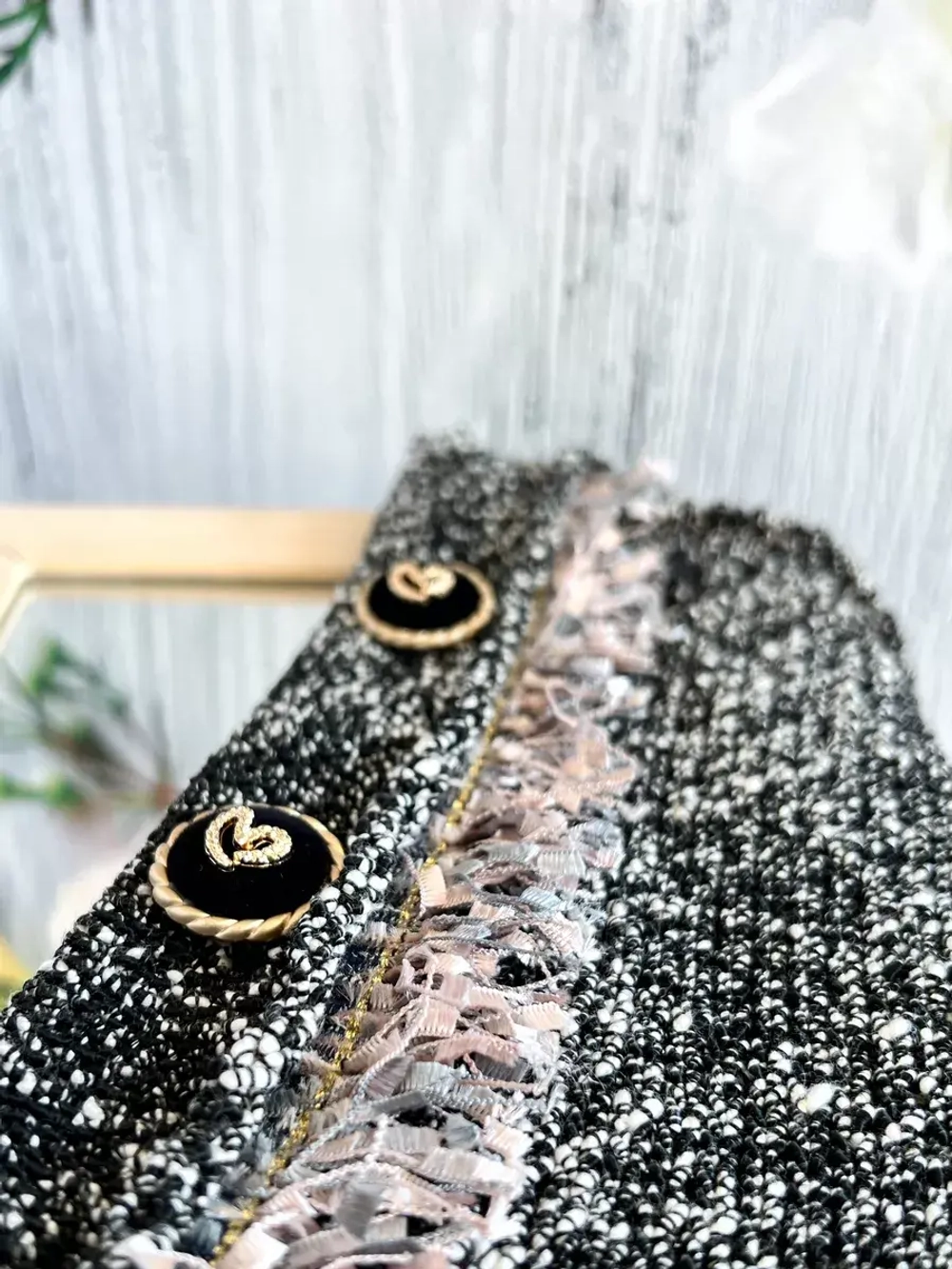 Декоративные металлические пуговицы на ножке