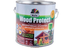 Пропитка декоративная для защиты древесины Dufa Wood Protect дуб