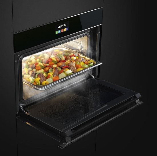 Электрический духовой шкаф Smeg SF4604VCNR