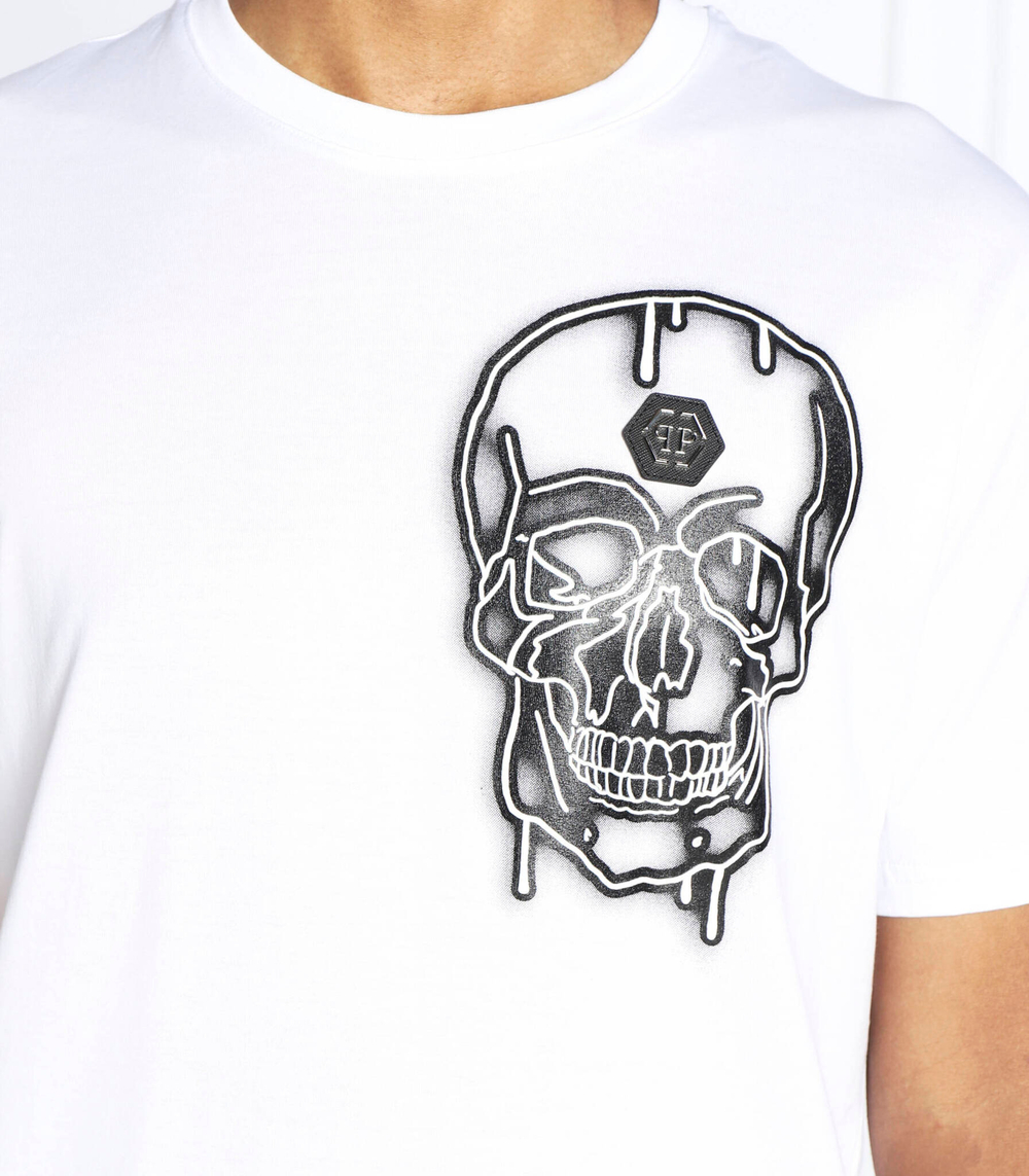 футболка Philipp Plein - белый(MTK5827 PJY002N)