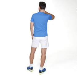 Мужское теннисное поло Tennis-Point Logo T-Shirt Men - Blue, White