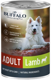 Mr.Buffalo 400г конс. Lamb Влажный корм для взрослых собак Ягненок