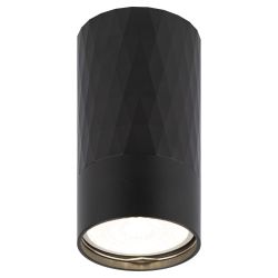 Светильник настенно-потолочный спот ЭРА OL31 BK MR16 GU10 IP20 черный | Накладные светильники