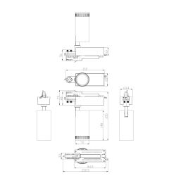 Трековый светильник трехфазный ЭРА STR-30-99-40K-W30 светодиодный 30Вт регулируемый луч 4000K белый | Трехфазные трековые светильники