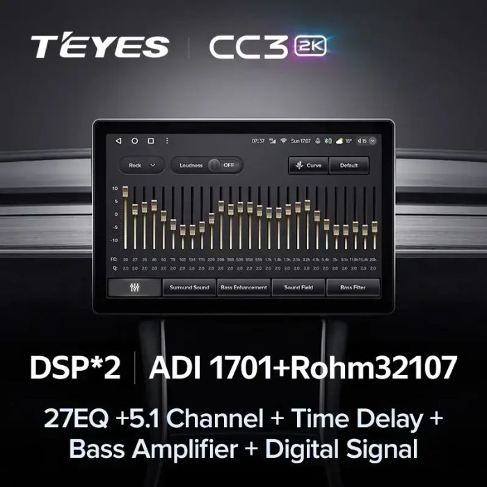 Магнитола для Sollers SF1 2025+ (рамка большая) - Teyes CC3-2K-360 монитор 13" 2K QLED на Android 10, Быстрая, CarPlay, 4G SIM-слот, 4 камеры в комплекте