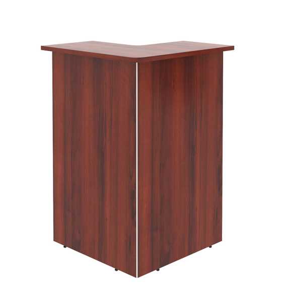 Стойка рецепции угловая DMC 88(R)  800х800х1200 DEX
