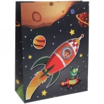 Пакет подарочный «Космос» 31*40*12 см