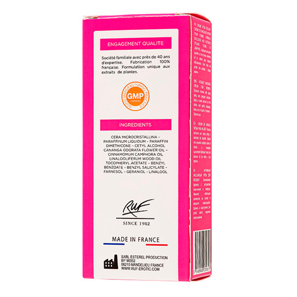 Женский стимулирующий крем для клитора Ruf Xtra Delight 30мл