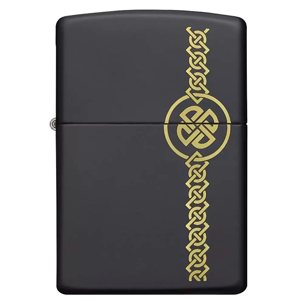Зажигалка Zippo 49518 Celtic Design, Black Matte