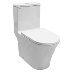 Унитаз-моноблок Azario Vally 690х360х760 напольный, слив "Торнадо", в комплекте с быстросъемным и сиденьем микролифт (AZ-80687)