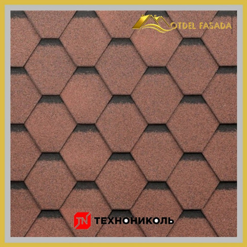 Гибкая черепица ТехноНиколь SHINGLAS Сальса Личи 3 м2/уп