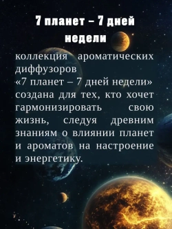 Аромадиффузор Prof-Royal "Saturn Lead", для дома, ароматизатор Intense Cafe, 100мл