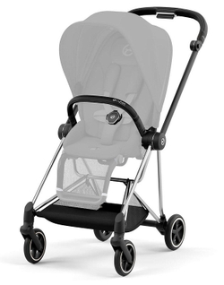 Прогулочная коляска Cybex Mios III Chrome Black complete Sepia Black