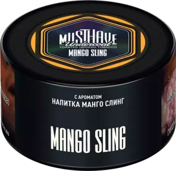 Табак для кальяна Must Have Undercoal 25г Mango Sling (Напиток Манго Слинг)