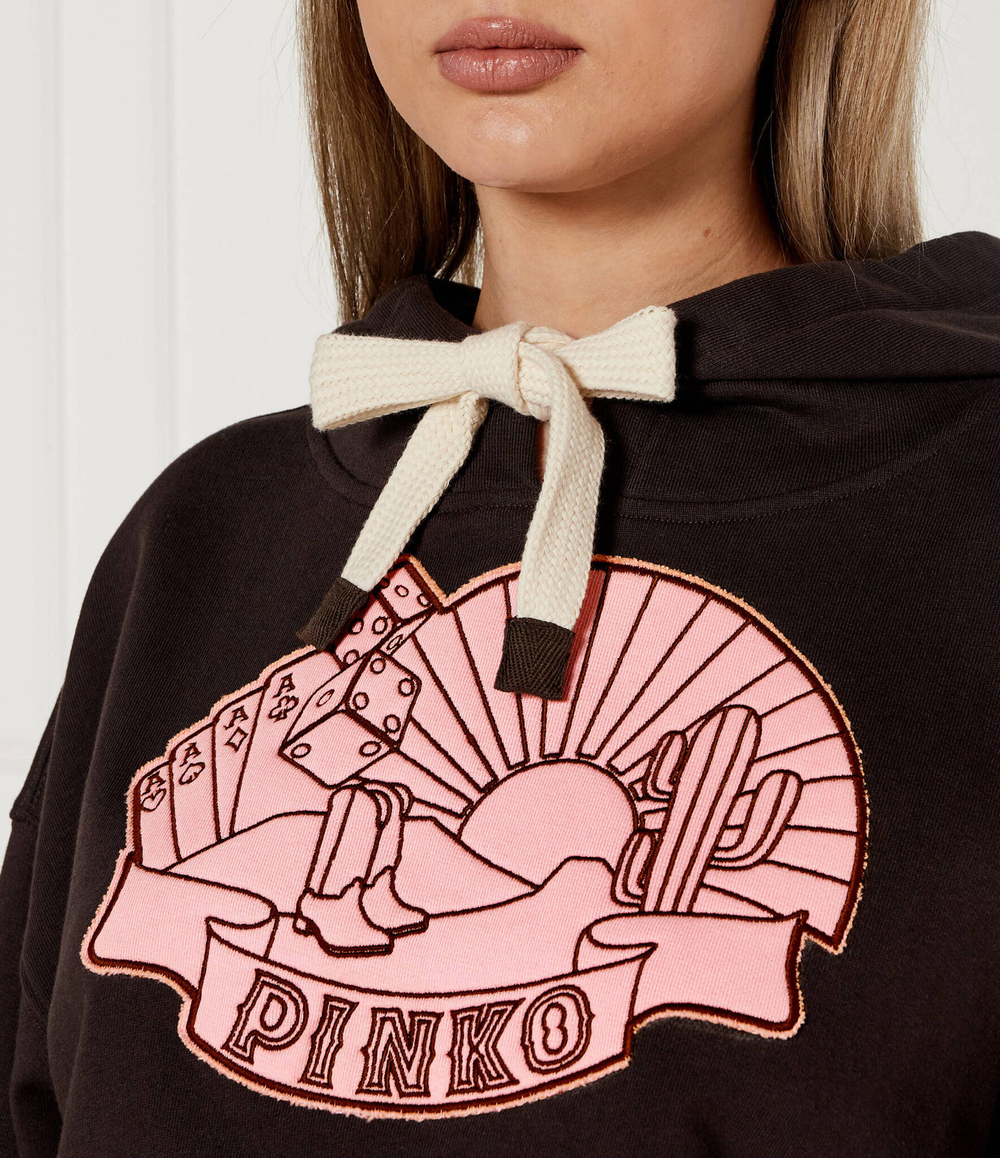 Худи ROMANZA Pinko - коричневый(104112 A25T)