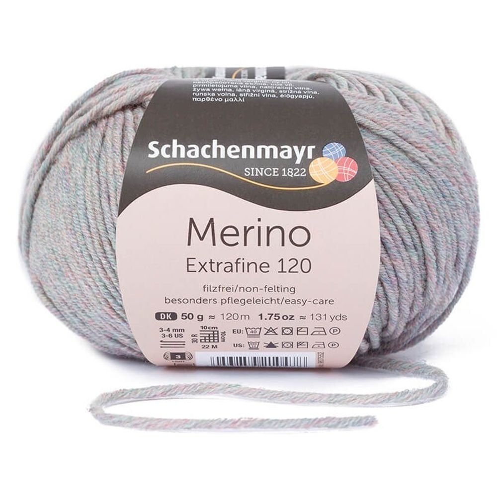 Пряжа Schachenmayr Merino Extrafine 120 (00157)