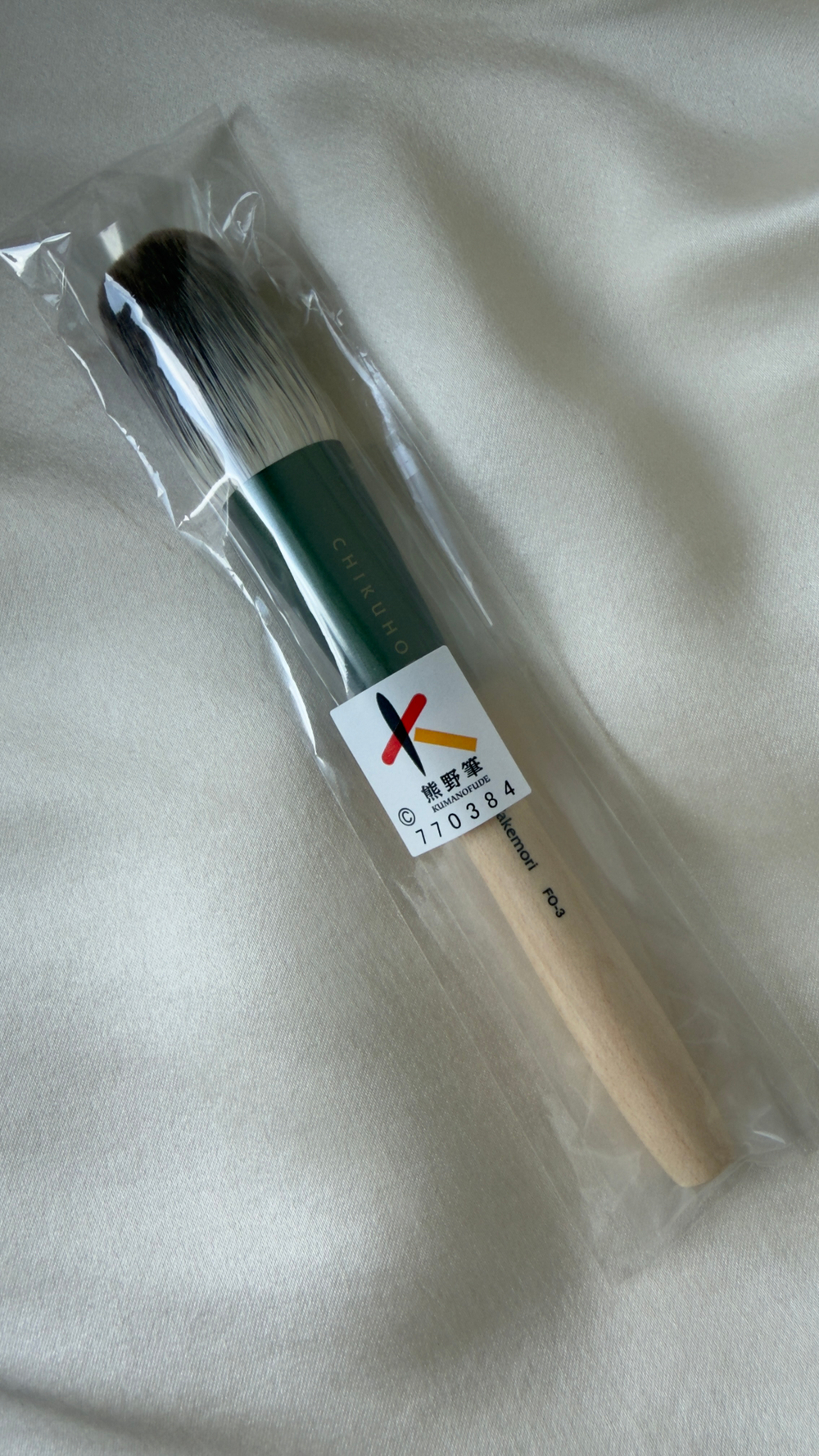 Кисть для румян FO-3, серия FO, Silver Fox