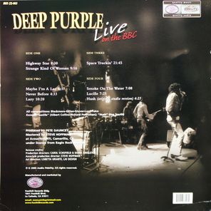 Deep Purple / Live On The BBC (2LP)