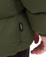Пуховик Anteater AW25 Downjacket Hooded Crispy темно-зеленый