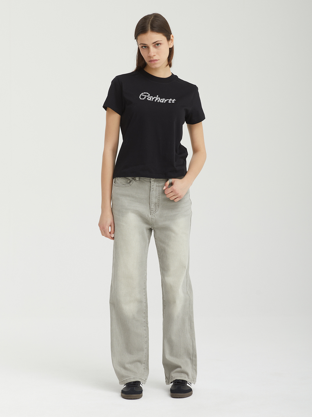 Женские Джинсы Cherry Span Slim-fit