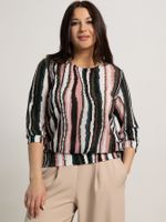 Блуза Люмия (разноцветная полоска) Б15329-3М LT Collection